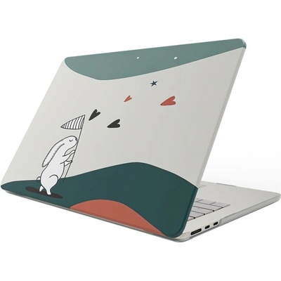 VSETKONAMOBIL 123143 ART CASE pre MacBook Air 13.6 2025 / 2023 / 2022 RABBIT