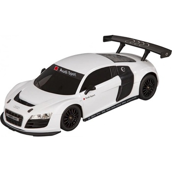 Rastar Кола с радиоуправление Rastar - Audi R8 Radio/C, бяла, 1: 18 (53600)