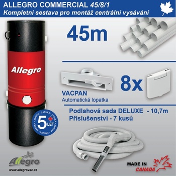 Centrální vysavač ALLEGRO Power Premier MU5500E