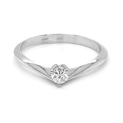 Beny Jewellery zlatý zásnubní s Diamantem 2010216
