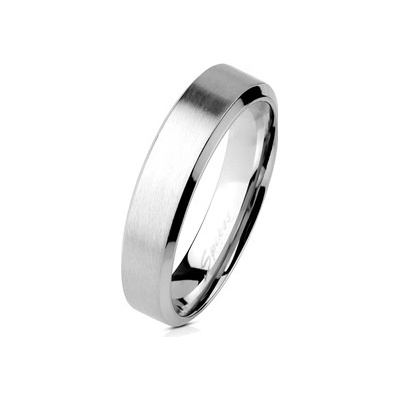 Spikes USA ocelový prsten matný šíře OPR1393 4