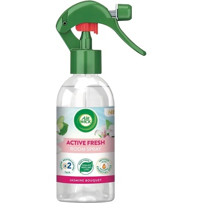 Ароматизатор Air Wick Active Fresh, спрей за стая, жасмин, 2 (5070100215)