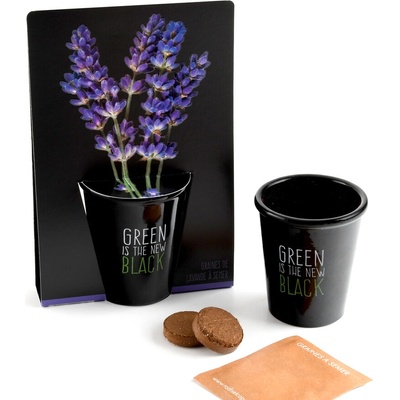 Radis et Capucine Черна саксия Лавандула (pf140935)