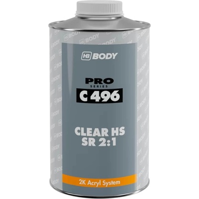 HB BODY C496 2K HS CLEAR 1l