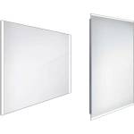 Nimco - Огледало със LED осветление, 80x70 см, алуминий ZP 11003 (ZP 11003)