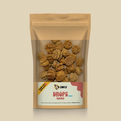 Dingo Drops Hovězí 90 g
