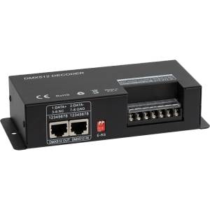 Ultralux Dmx rf ДЕКОДЕР ЗА rgb/rgbw led ОСВЕТЛЕНИЕ, 32А, 12-24v dc, ip20 (dmxrgbw32)