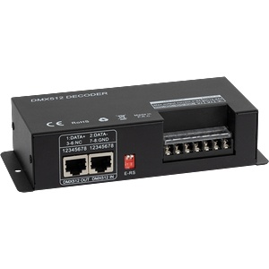 Ultralux Dmx rf ДЕКОДЕР ЗА rgb/rgbw led ОСВЕТЛЕНИЕ, 32А, 12-24v dc, ip20 (dmxrgbw32)