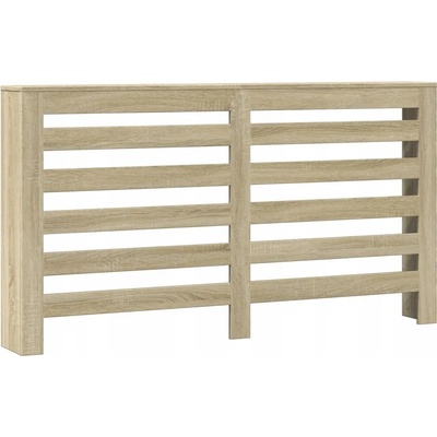 Kryt na radiátor MDF deska 20 x 82 cm béžový