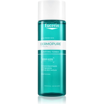 Eucerin DermoPure Clinical Purifying Toner почистващ тоник против несъвършенствата на акнозна кожа 200ml