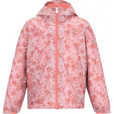 Regatta Детско водоустойчиво яке Regatta Kid's Printed Lever II Waterproof jacket - Pink Haze / Grid Distress - размер 5-6 Years (703-7794-0512)