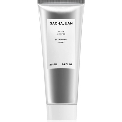 SACHAJUAN Silver Shampoo шампоан за руса коса неутрализиращ жълтеникавите оттенъци 220ml