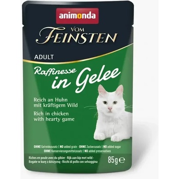 Animonda Vom Feinsten Raffinesse пауч за котки с пилешко и дивеч 85gr
