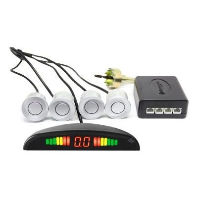 Парктроник с led дисплей - със сребристи датчици