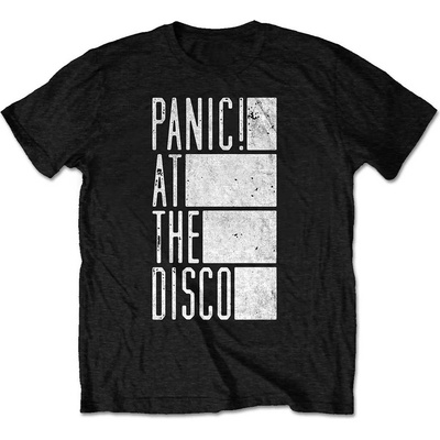Panic At The Disco tričko Bars čierne