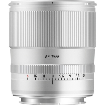 TTArtisan APS-C AF75mm F2 L Silver