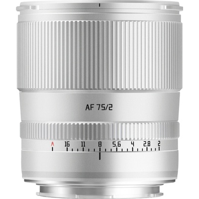 TTArtisan APS-C AF75mm F2 L Silver