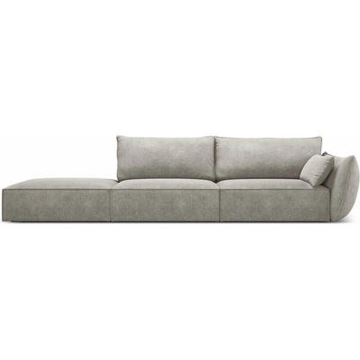 Mazzini Sofas Vanda Svetlosivá leňoška pravý roh