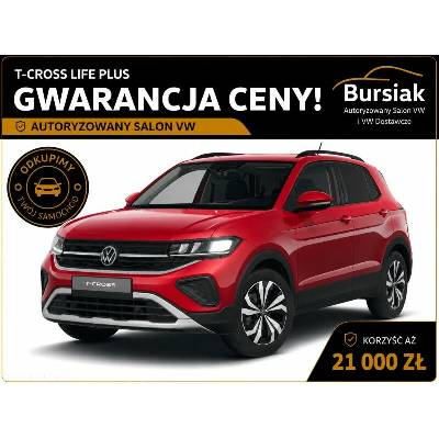 Volkswagen T-Cross 1.0 TSI DSG Life 85 kW