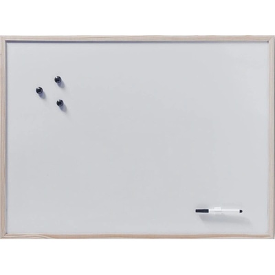 ZELLER Zeller Magnetická tabule MEMO + popisovač a 3 magnety, 80 x 60 cm