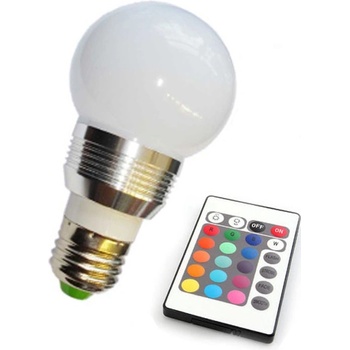 Premiumlux LED žárovka E27 5 W 350 L 230 V RGB
