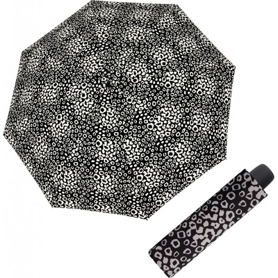 Derby Hit Mini Loop Black & White dámský skládací deštník černý