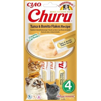 Churu cat mäsové pyré tuniak tuniakové kúsky 56 g