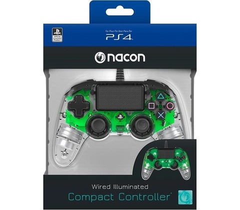 Nacon Wired Compact Controller PS4OFCPADCLGREEN