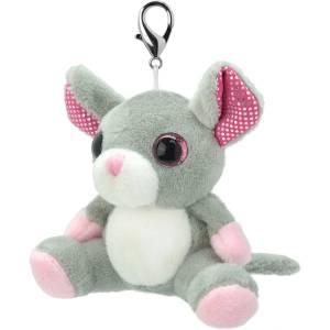 Wild Planet Плюшен ключодържател Wild Planet - Мишка, 9 cm (K8475)