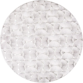 Tiseco Home Studio Сребърна подложка за хранене , ⌀ 38 cm - Tiseco Home Studio (ZZ0538SILVER)