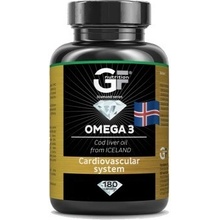 GF NUTRITION Omega 3 cod liver oil 180 kapsúl