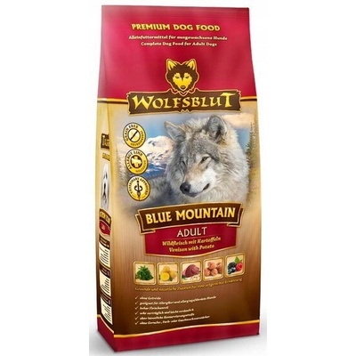 Wolfsblut Blue Mountain Adult zvěřina s brambory 2 kg