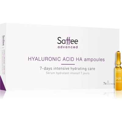 Saffee Advanced Hyaluronic Acid Ampoules ампули - 7-дневна интензивна грижа с хиалуронова киселина 7x2ml