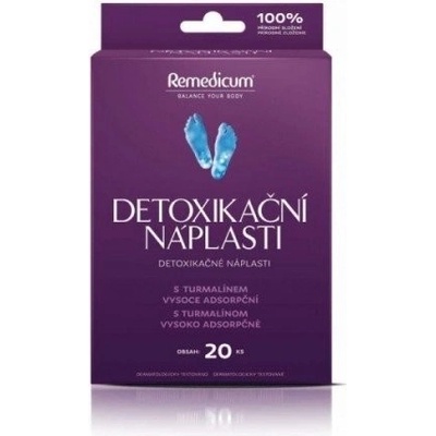 Remedicum detoxikační náplasti 20 ks