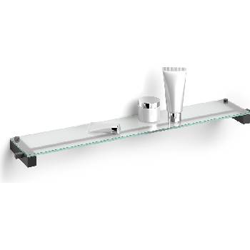 ZACK Рафт за баня Carvo прахово боядисана стомана черен (40506)