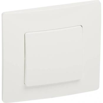 Legrand Еднополюсен ключ 10A в блистер цвят бял Niloe - 396426 (396426)