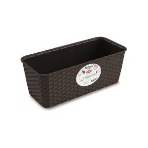 Stefanplast - Сандъче за цветя Natural Line 30 см - мока (73601)