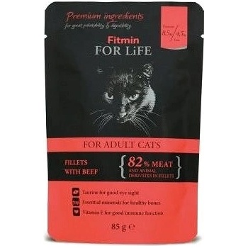 Fitmin For Life Hovädzie 6× 85 g