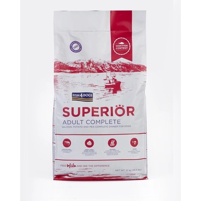 Fish4Dogs Superior Adult Complete Losos 12 kg
