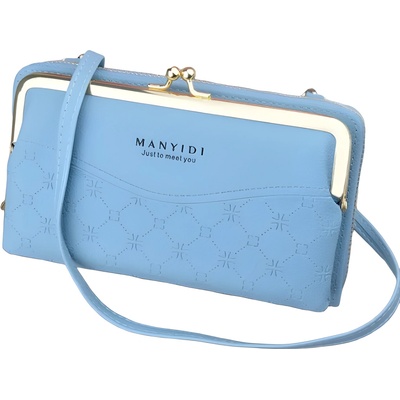 HARAHU Crossbody Peňaženka LE-25218 Modrá