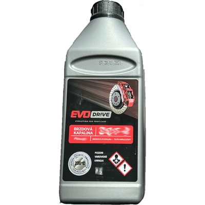 EVODRIVE Brzdová kapalina DOT 4 500 ml