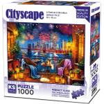 KS Games Пъзел KS Games от 1000 части - Фестивал в Бруклин (20837)