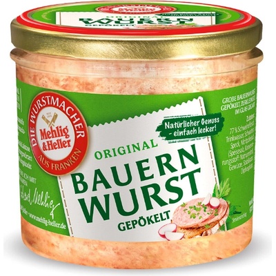 Mehlig & Heller selská vepřová klobása ve skle 250 g