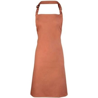 Premier Workwear Klasická zástěra za krk PR150 Chestnut Pantone 7525 72x86cm