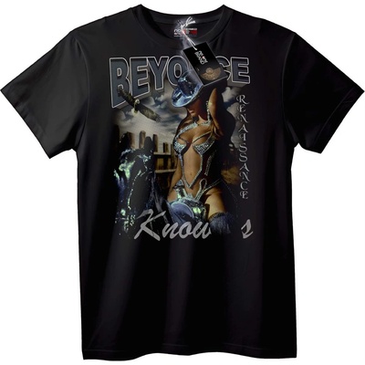 NOONEBRAND Тениска Beyoncé Ренесанс - 5XL, White