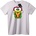 NOONEBRAND Тениска Жаба Дядо Коледа Подарък - XL, White