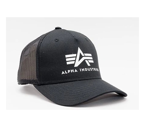 Alpha Industries Basic Trucker Cap černá