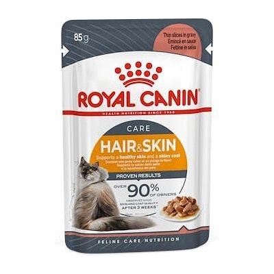 Royal Canin hair & skin - Пауч за котки за здравето на кожата и козината