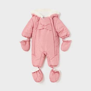 Image 1 of Mayoral Космонавт от микрофибър в розово за новородено момиче Майорал