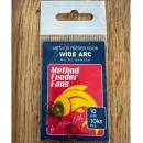 Method Feeder Fans Wide Arc Micro Barbed vel.10 10 ks
